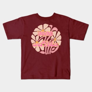 Unwind And Relax Kids T-Shirt